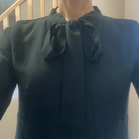 Forest Green Zara mini dress. - Picture 3 of 6